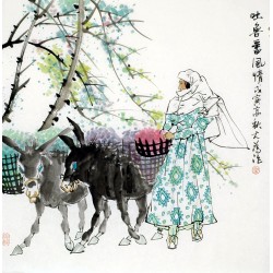 Chinese Figure Painting - CNAG011796