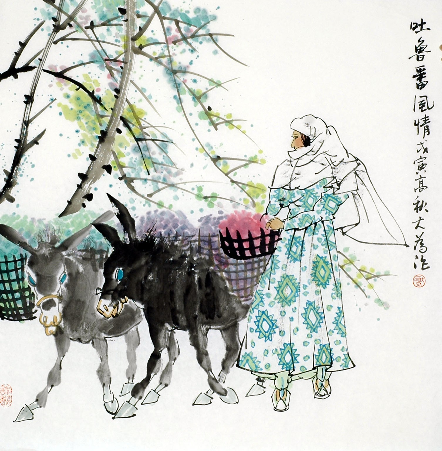 Chinese Figure Painting - CNAG011796