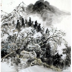 Chinese Landscape Painting - CNAG011799