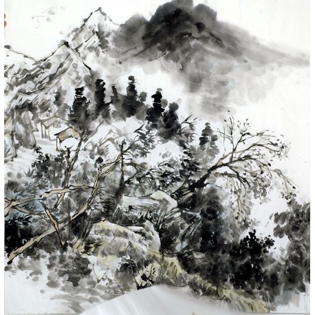 Chinese Landscape Painting - CNAG011799