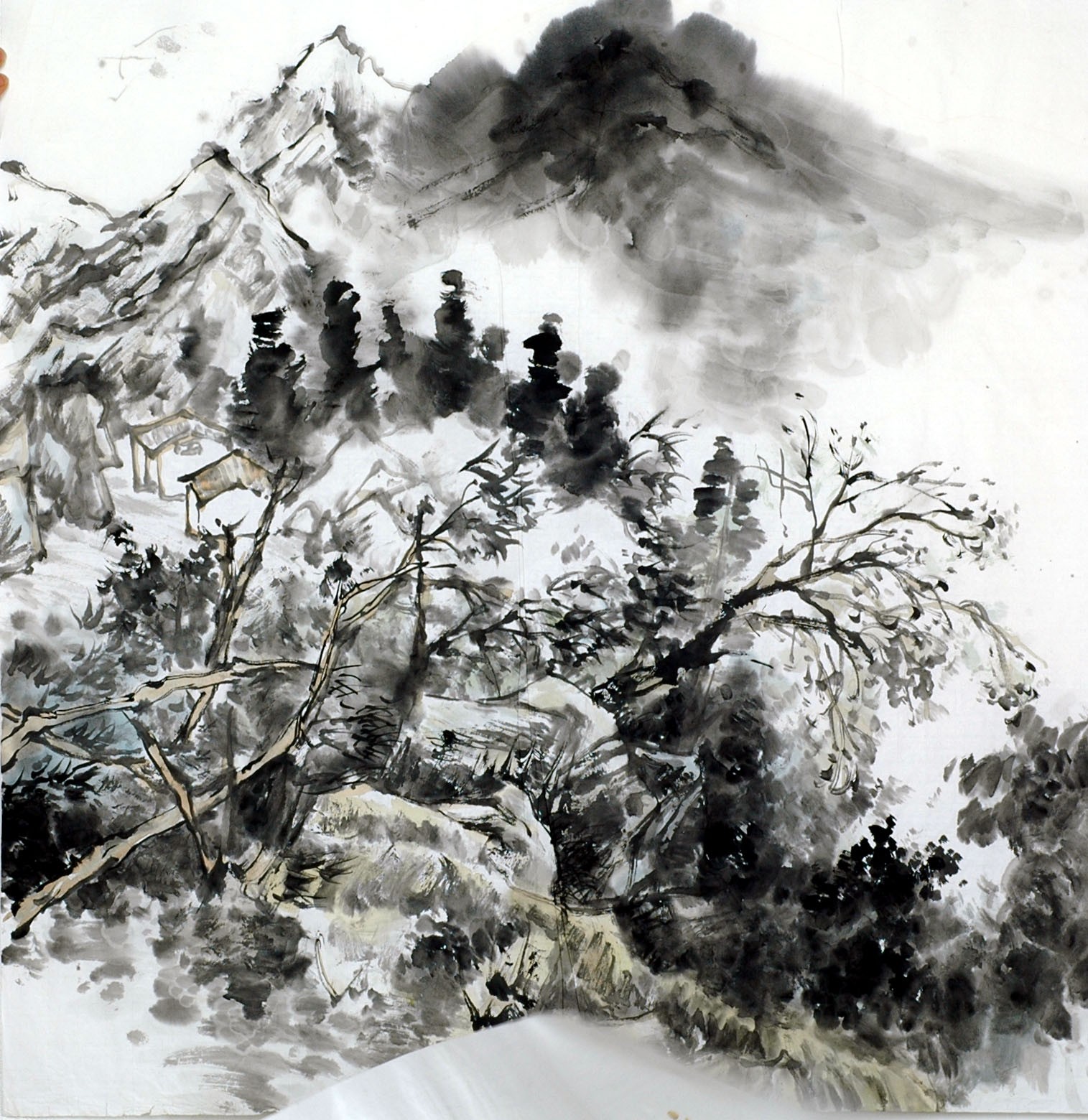 Chinese Landscape Painting - CNAG011799