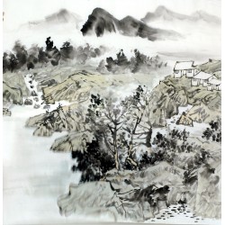Chinese Landscape Painting - CNAG011800