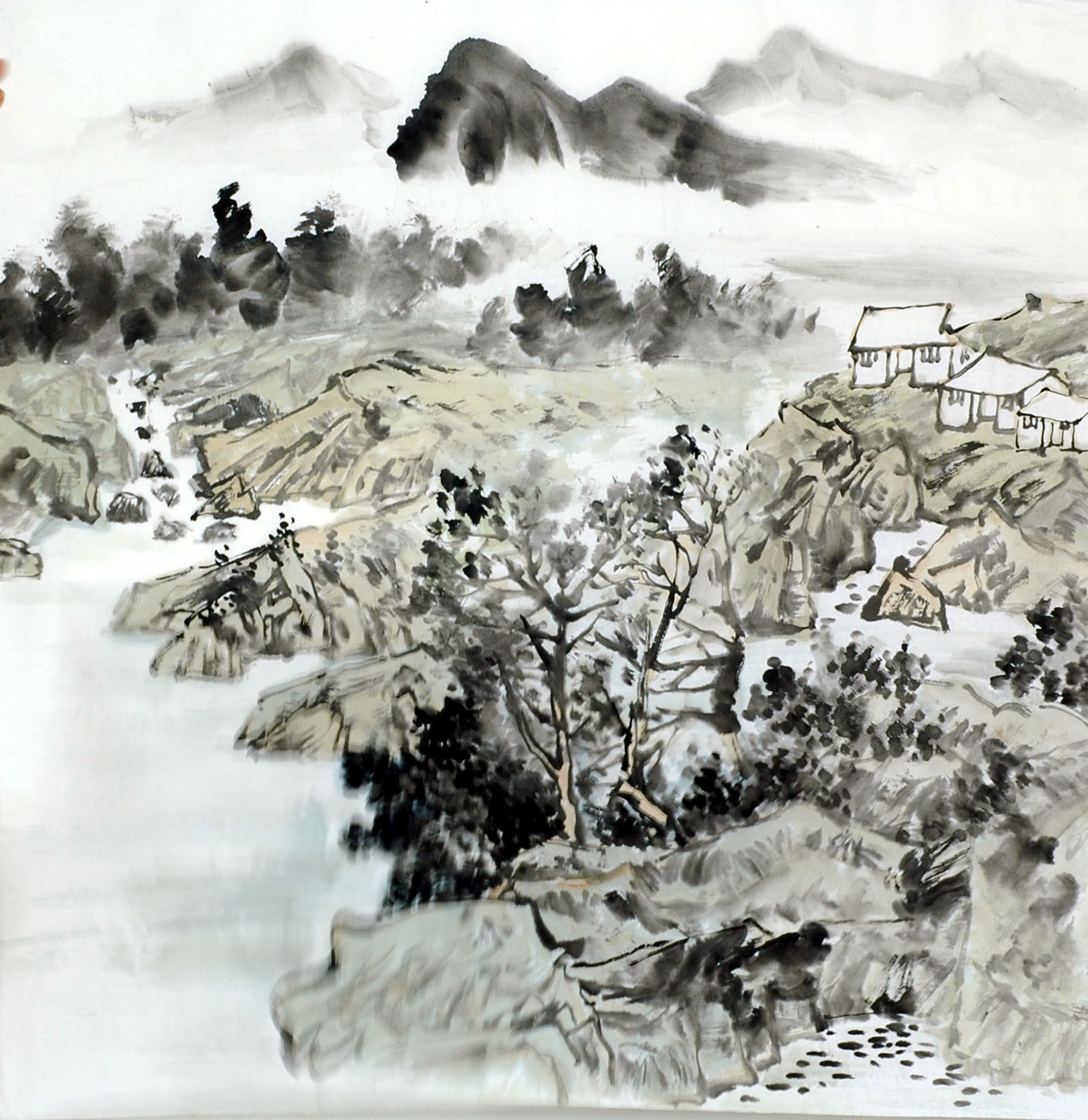 Chinese Landscape Painting - CNAG011800