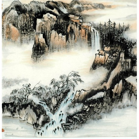 Chinese Landscape Painting - CNAG011801