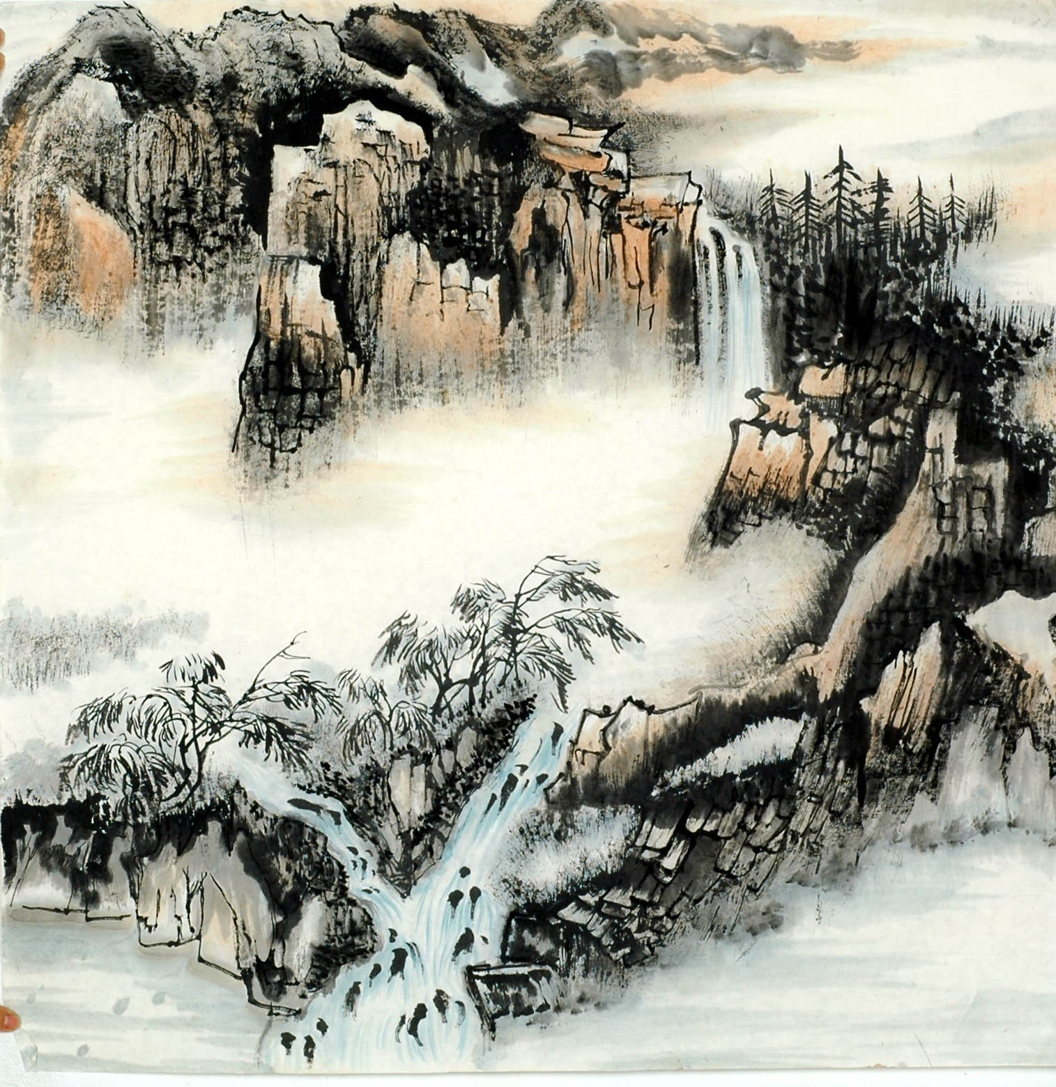 Chinese Landscape Painting - CNAG011801