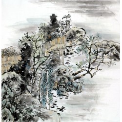 Chinese Landscape Painting - CNAG011802