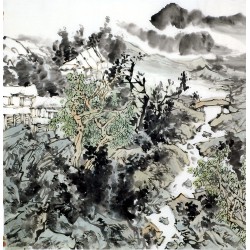 Chinese Landscape Painting - CNAG011803