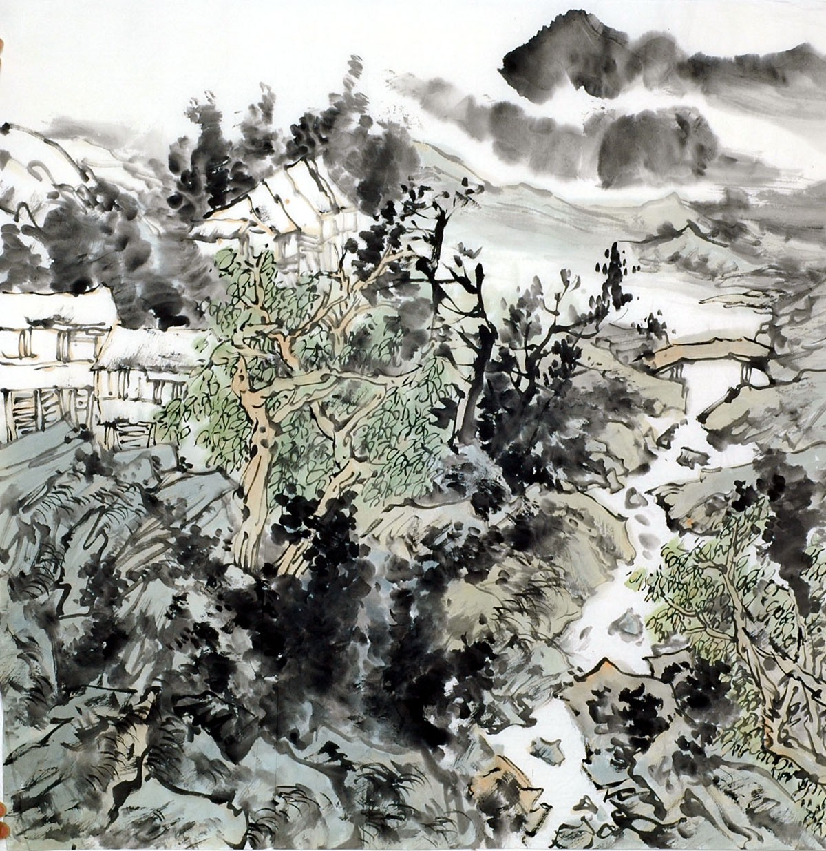 Chinese Landscape Painting - CNAG011803