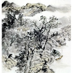 Chinese Landscape Painting - CNAG011804