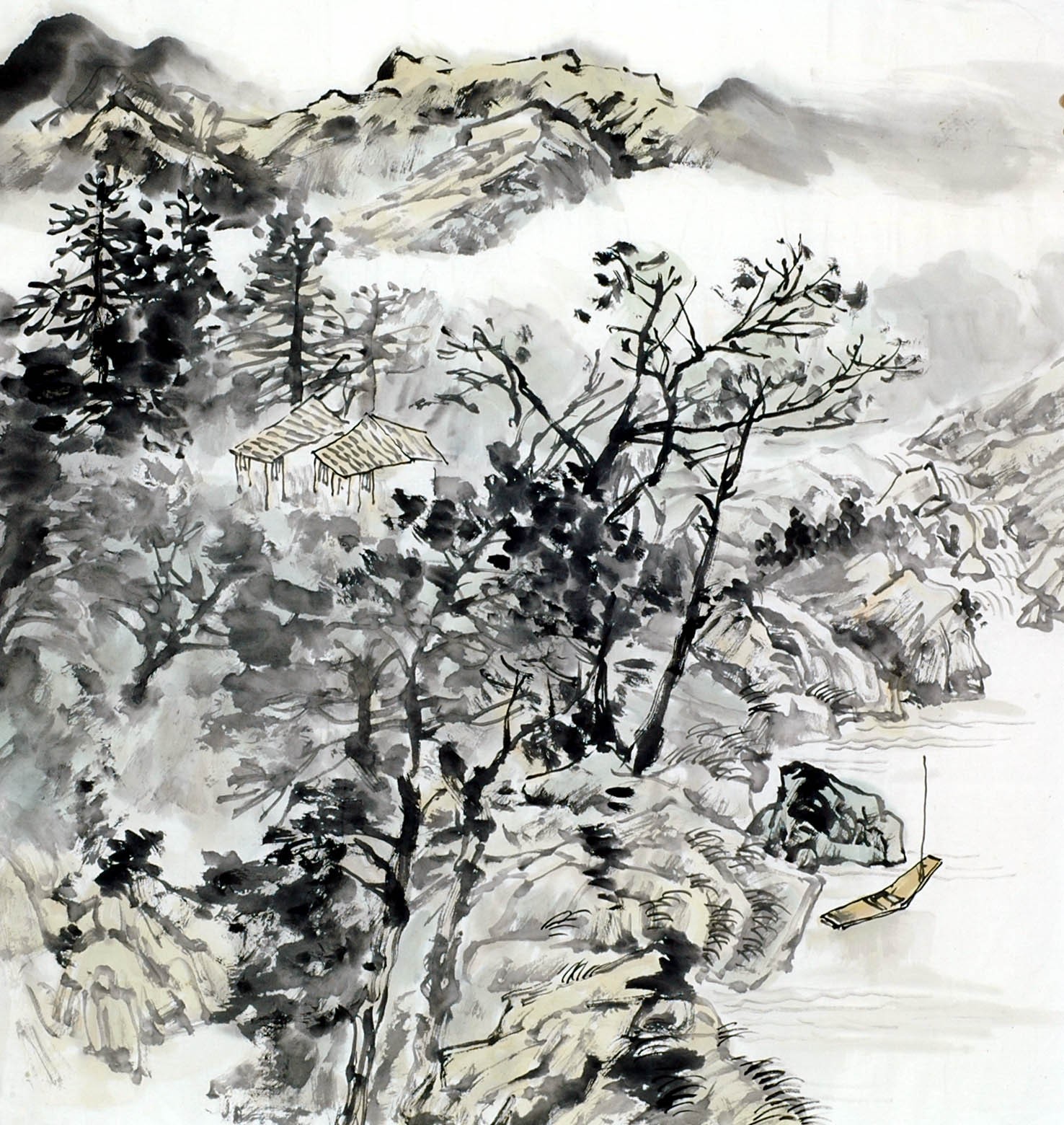 Chinese Landscape Painting - CNAG011804