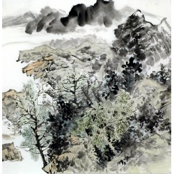 Chinese Landscape Painting - CNAG011806