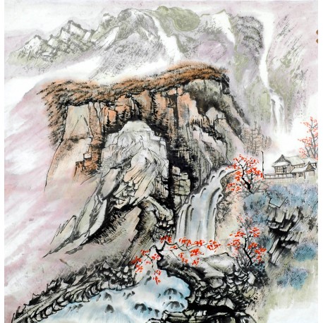 Chinese Landscape Painting - CNAG011813