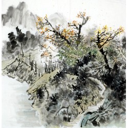 Chinese Landscape Painting - CNAG011815