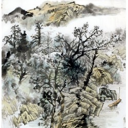 Chinese Landscape Painting - CNAG011816