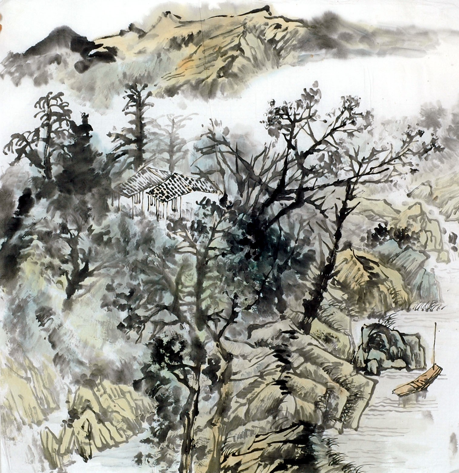 Chinese Landscape Painting - CNAG011816