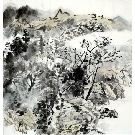 Chinese Landscape Painting - CNAG011821