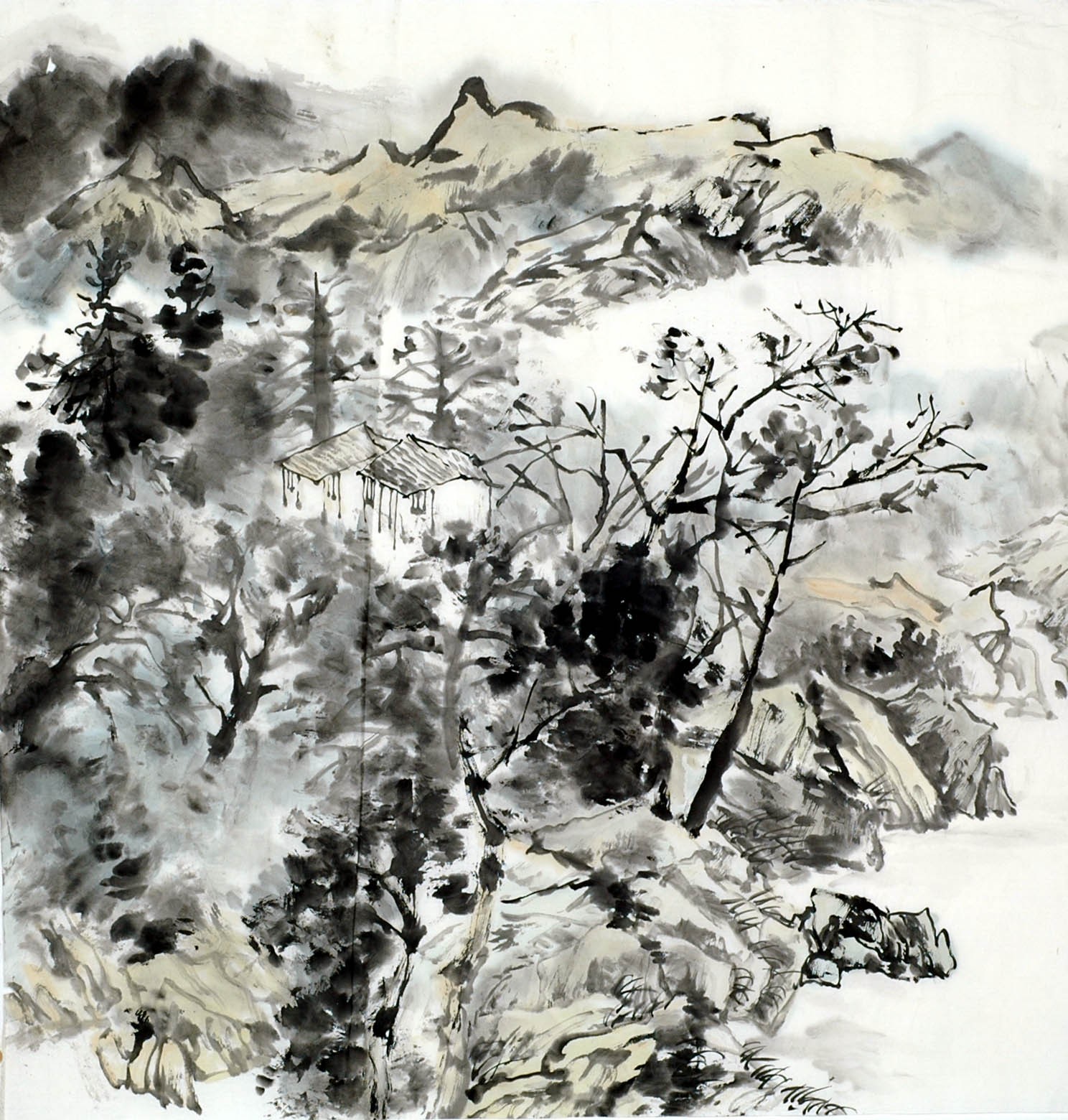 Chinese Landscape Painting - CNAG011821