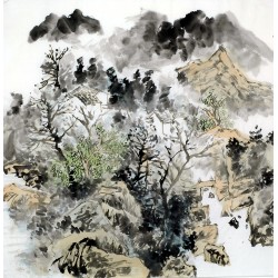 Chinese Landscape Painting - CNAG011828