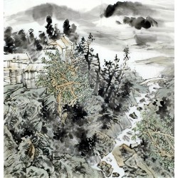 Chinese Landscape Painting - CNAG011829