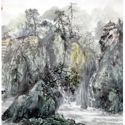 Chinese Landscape Painting - CNAG011830