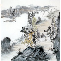Chinese Landscape Painting - CNAG011835