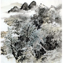 Chinese Landscape Painting - CNAG011837