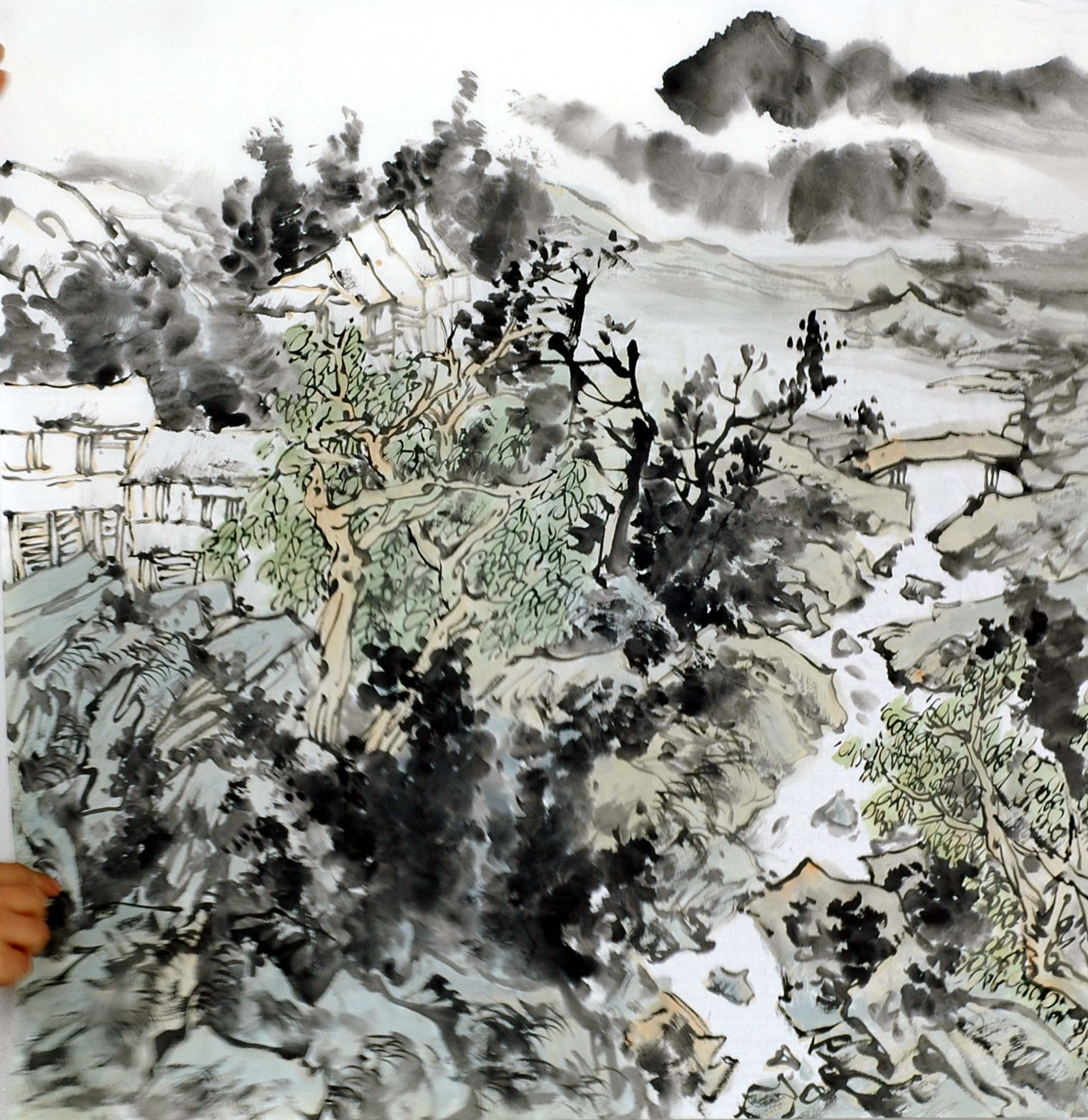 Chinese Landscape Painting - CNAG011838