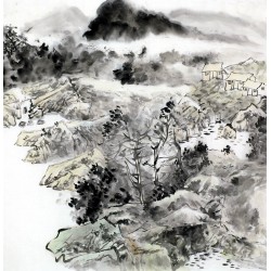 Chinese Landscape Painting - CNAG011839