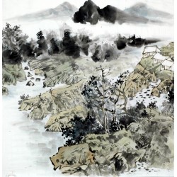Chinese Landscape Painting - CNAG011842