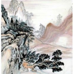 Chinese Landscape Painting - CNAG011843