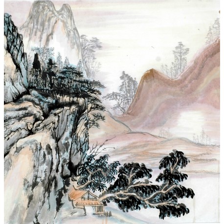 Chinese Landscape Painting - CNAG011843