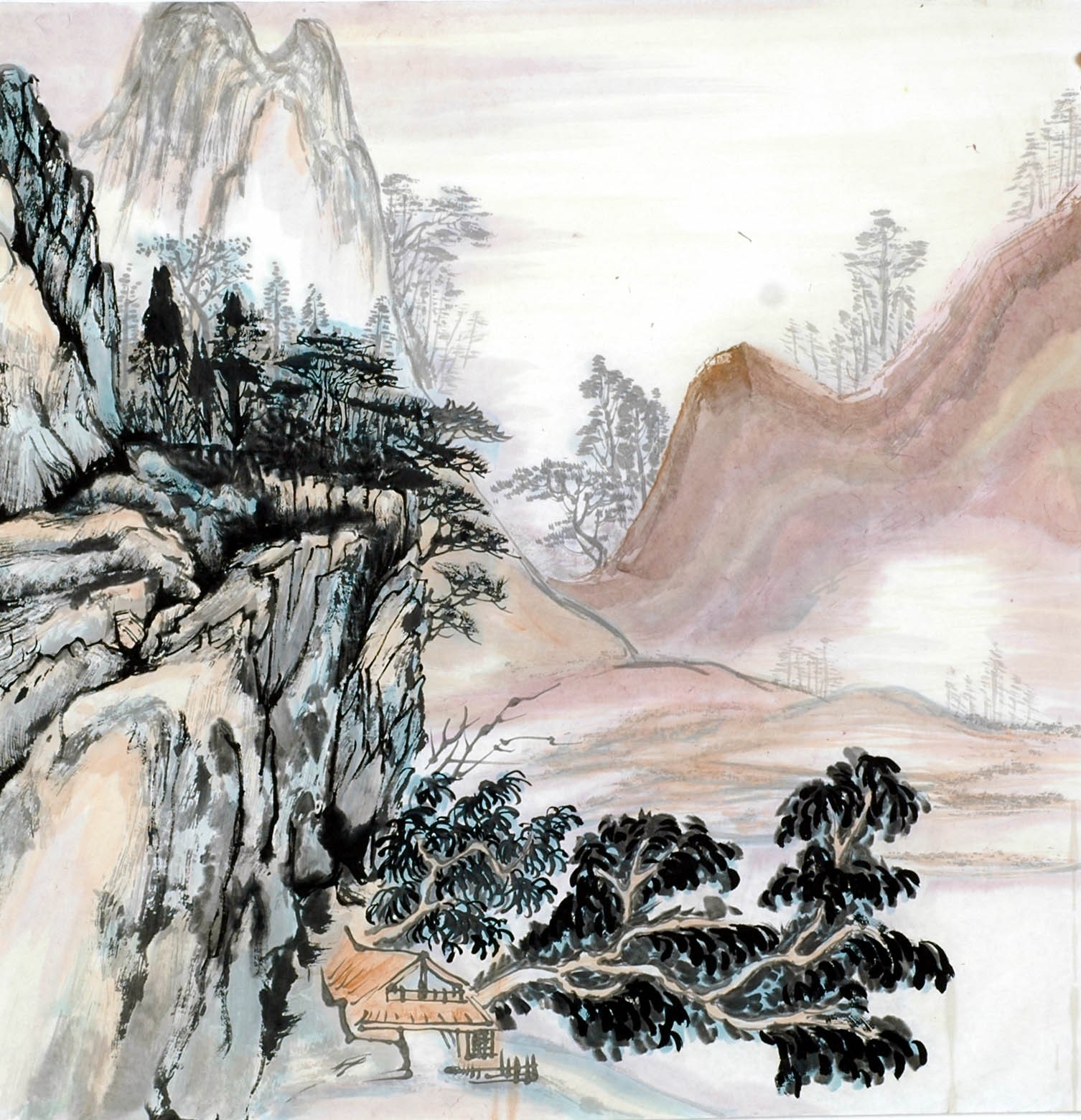 Chinese Landscape Painting - CNAG011843