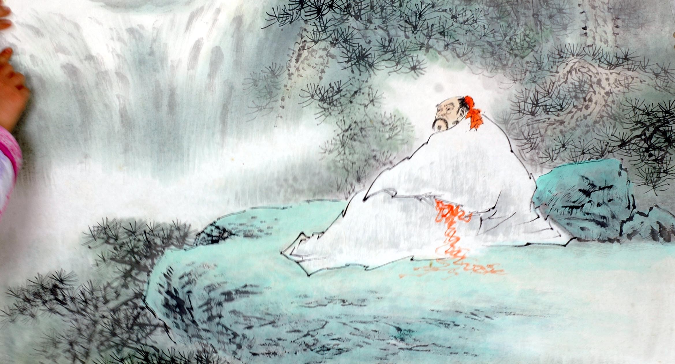Chinese Figure Painting - CNAG011846