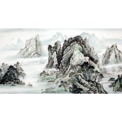 Chinese Landscape Painting - CNAG011849