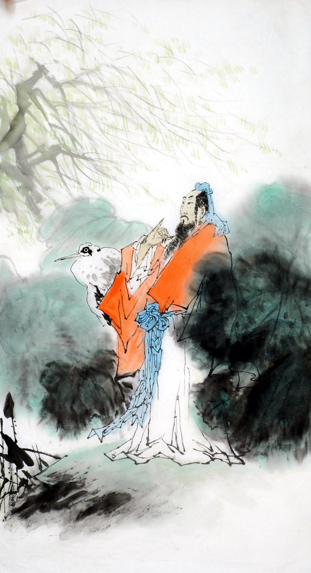 Chinese Figure Painting - CNAG011855