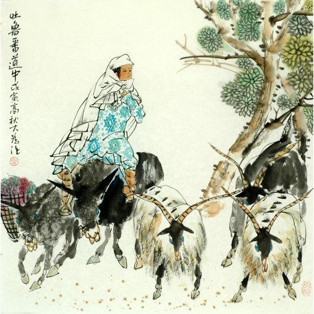 Chinese Figure Painting - CNAG011865