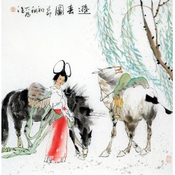 Chinese Figure Painting - CNAG011873