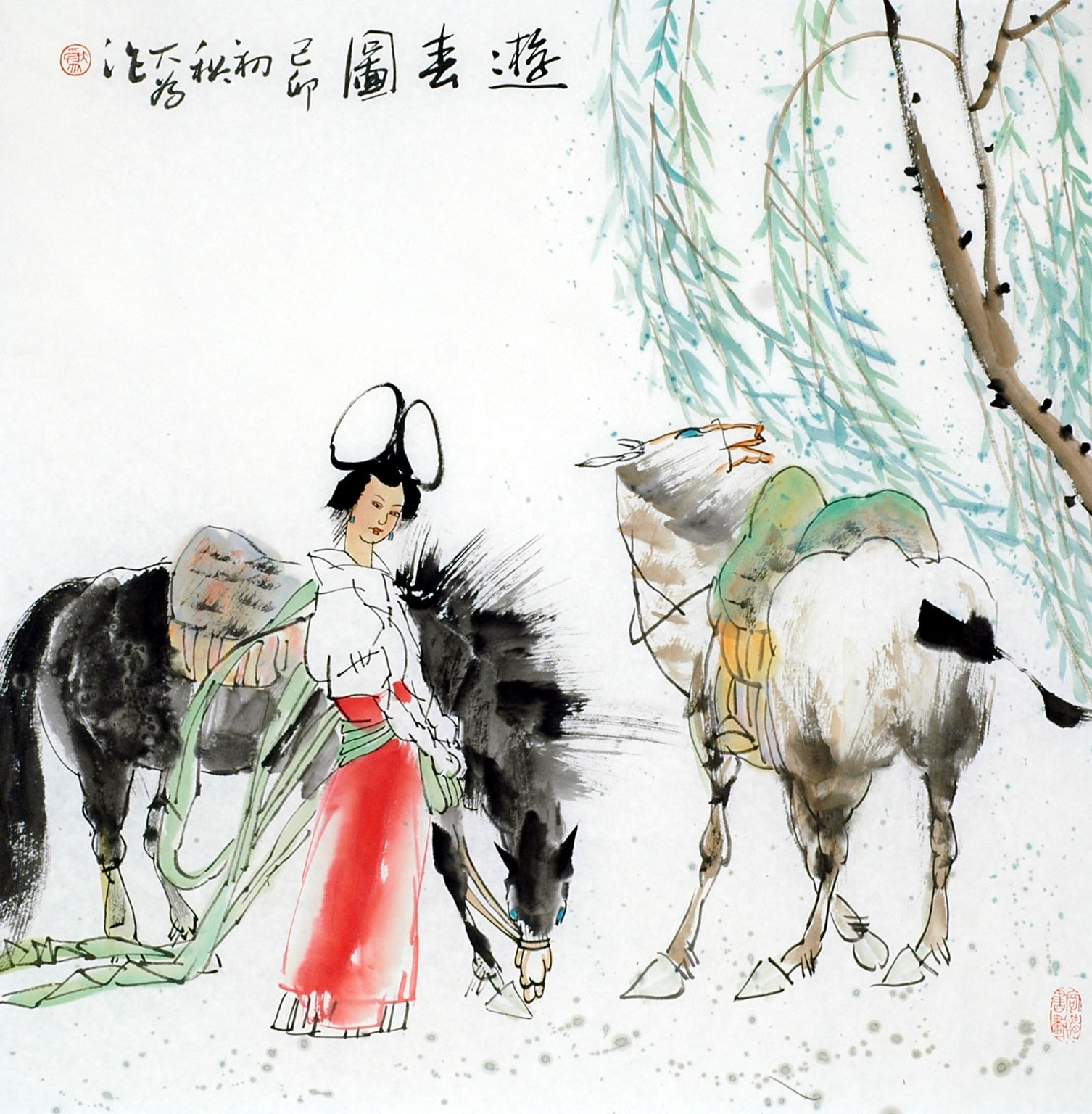 Chinese Figure Painting - CNAG011873