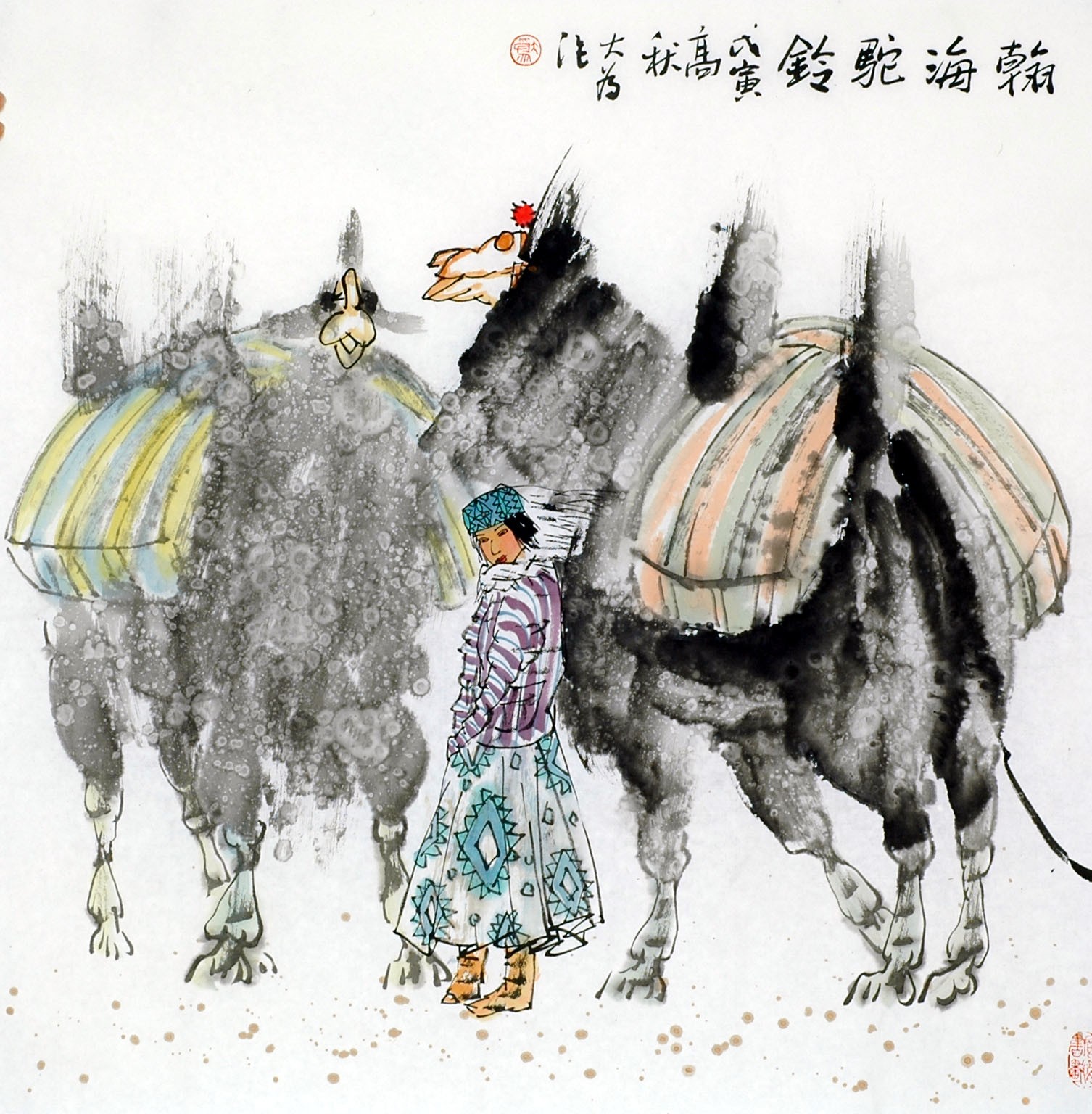 Chinese Figure Painting - CNAG011874