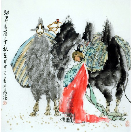 Chinese Figure Painting - CNAG011876