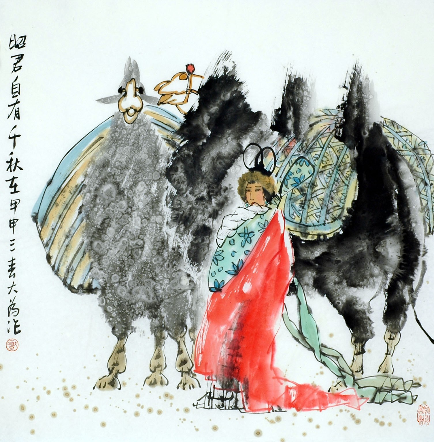 Chinese Figure Painting - CNAG011876