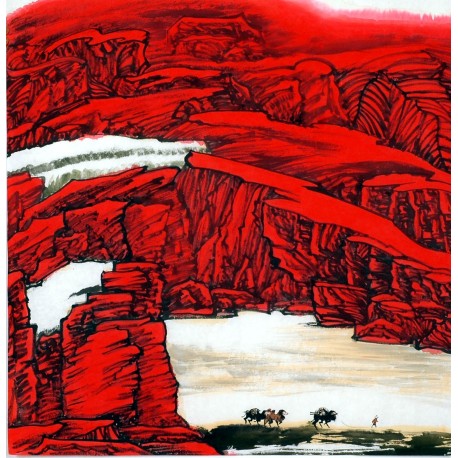 Chinese Landscape Painting - CNAG011878