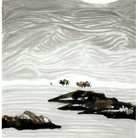 Chinese Landscape Painting - CNAG011879