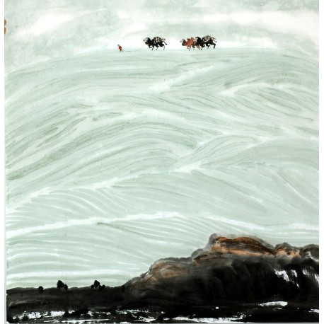 Chinese Landscape Painting - CNAG011880