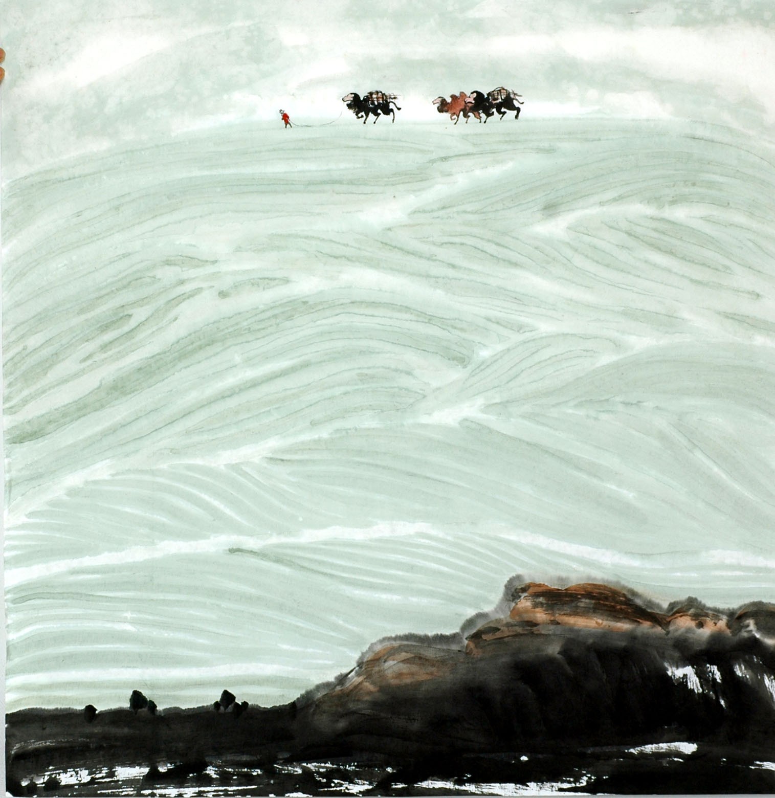 Chinese Landscape Painting - CNAG011880