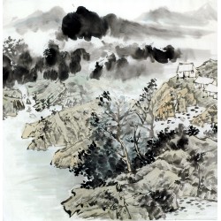 Chinese Landscape Painting - CNAG011881