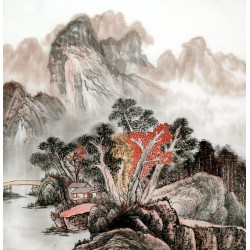 Chinese Landscape Painting - CNAG011883