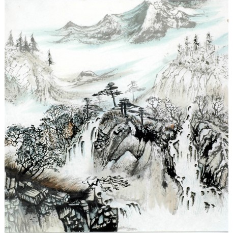Chinese Landscape Painting - CNAG011890