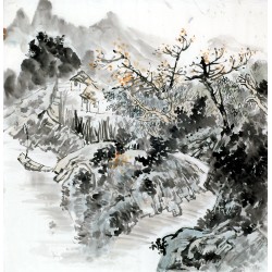 Chinese Landscape Painting - CNAG011891