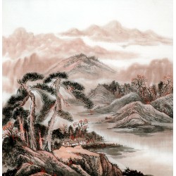 Chinese Landscape Painting - CNAG011892